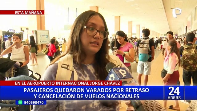 Caos en el Aeropuerto Jorge Chávez: retrasos y cancelaciones dejan a cientos de pasajeros varados