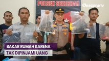 Dendam Tidak Dipinjamkan Uang, Pria di Muarojambi Bakar Bengkel dan Rumah