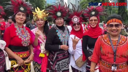 Jelang Konser Salam Metal Ganjar-Mahfud, Massa Mulai Berdatangan ke GBK