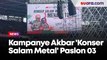 Massa Sudah Menyemut Hadiri Kampanye Akbar 'Konser Salam Metal' Ganjar-Mahfud di GBK