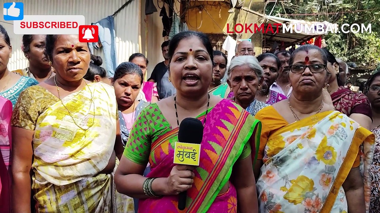 बोरीवली येथे फरलेवाडी येथे म्हाडातर्फे बांधल्या जाणार्‍या रस्त्यावर आदिवासींचा आक्षेप