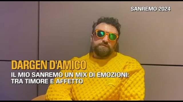 Sanremo, Dargen D'Amico: il mio Sanremo un mix di emozioni