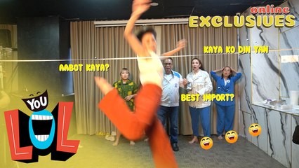Pepito Manaloto: Chinese Garter game with aerobics twist?! (YouLOL Exclusives)