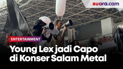 Young Lex jadi Capo di Konser Salam Metal