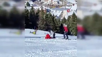 Uludağ’da faciadan dönüldü