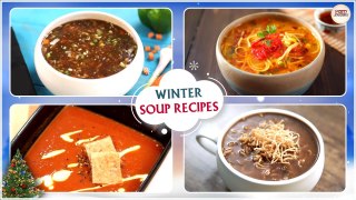 सर्दियों के लिए स्वाद और सेहत से भरपूर - 4 आसान और झटपट सूप रेसिपी | Easy & Healthy Veg Soup Recipe