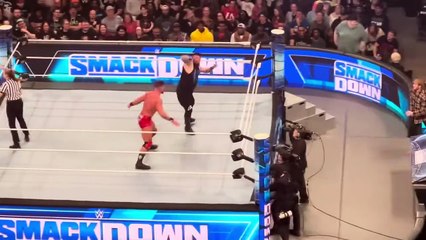 Kevin Owens Defeats Austin Theory With Brass Knuckles during WWE Smackdown 2/2/2024