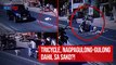 Tricycle, nagpagulong-gulong dahil sa sako?! | GMA Integrated Newsfeed