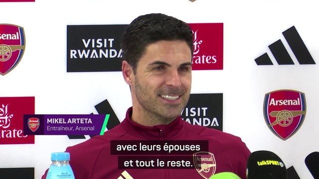 Arteta sur la dispute White/Zinchenko : Ce sont les meilleurs amis du monde !