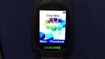 Samsung SGH-X480 Startup/Shutdown | David 99 Phones