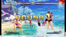 스트리트파이터 5 카자마 아키라 vs 포이즌