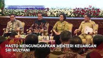 Hasto Ungkap Sri Mulyani Bertemu Megawati, Bahas Apa?