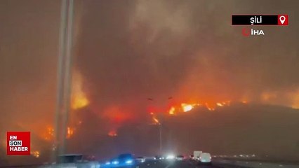 Şili’deki orman yangınlarında OHAL ilan edildi