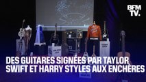 Des guitares signées par Taylor Swift et Harry Styles mises aux enchères lors des Grammy Awards ce dimanche