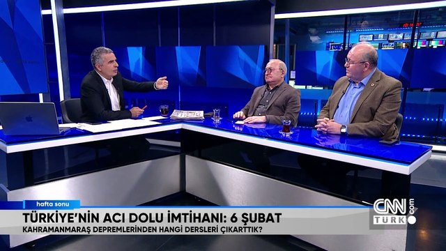 Mikdat Kadıoğlu ve Şükrü Ersoy, Türkiye'nin deprem gerçeğini Hafta Sonu'da değerlendirdi