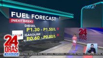 Presyo ng petrolyo, nakaambang tumaas sa susunod na linggo | 24 Oras Weekend