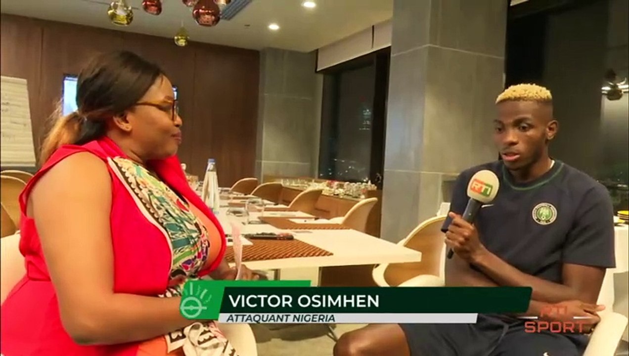 Drogba est mon idole et "c'est un plaisir d'être dans son pays et participer à une telle compétition",  (Victor Osimhen)