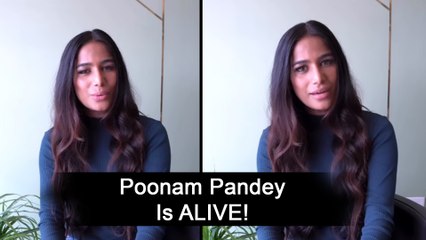 Poonam Pandey ने सोशल मीडिया पर लाइव आकर लोगों से मांगी माफी, बोली मैं जिंदा हूं