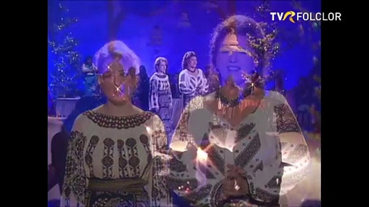 Irina si Irinuca Loghin - Ghiocel din deal adus (Tezaur folcloric - arhiva TVR)