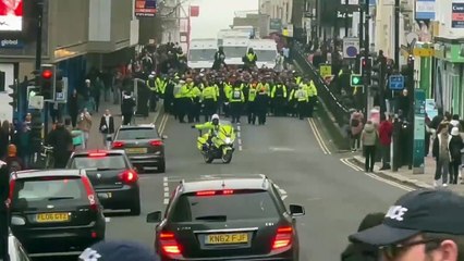 Brighton vs Crystal Palace: Police out in force as fans warned of 'disruption to travel'