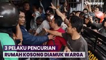 Tiga Pelaku Pencurian Rumah Kosong Terlibat Kejar-Kejaran dan Diamuk Massa