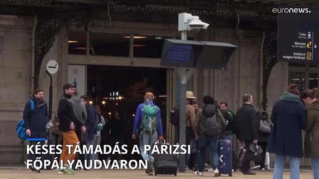 Késeléses támadás történt Párizsban, hárman megsérültek