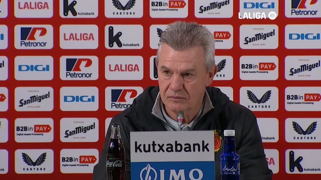 Rueda de prensa de Javier Aguirre tras Athletic vs Mallorca