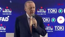 Cumhurbaşkanı Erdoğan, Hatay'da Deprem Konutları Kura ve Anahtar Teslim Töreni'ne katıldı