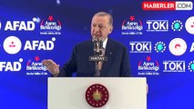 Cumhurbaşkanı Erdoğan: Deprem bölgesinde yıl sonuna kadar 200 bin evi teslim edeceğiz