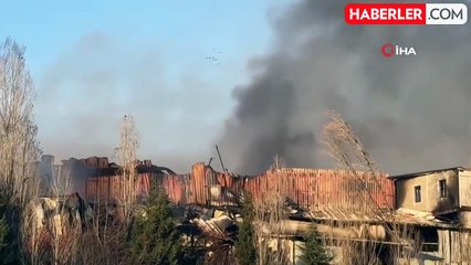 Kocaeli'de fabrikada çıkan yangın 5 saatte söndürüldü