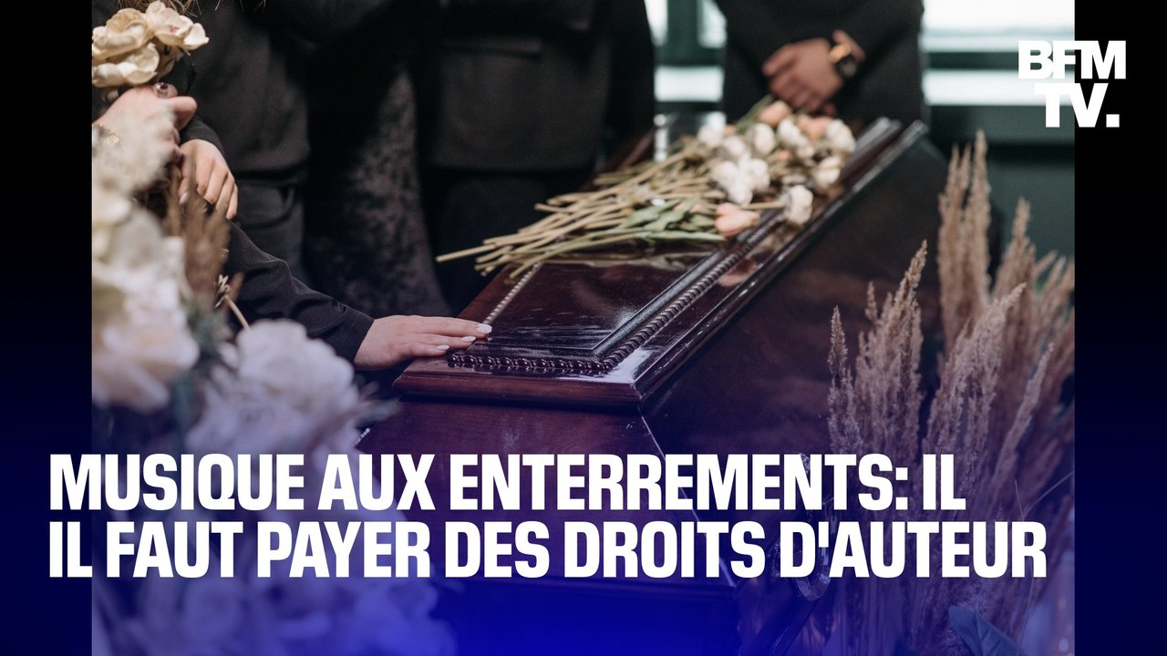 La justice a tranché: pour diffuser de la musique lors d'un enterrement il faut payer des droits d’auteur