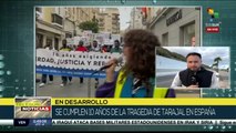 Marchan en Ceuta para recordar a víctimas de El Tarajal