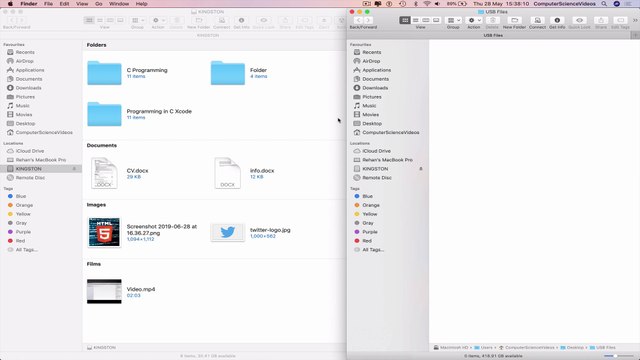 How to TRANSFER Files From a USB To a Mac | New
