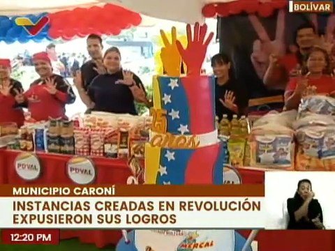 Instituciones creadas por la Revolución Bolivariana exponen sus logros en el municipio Caroní