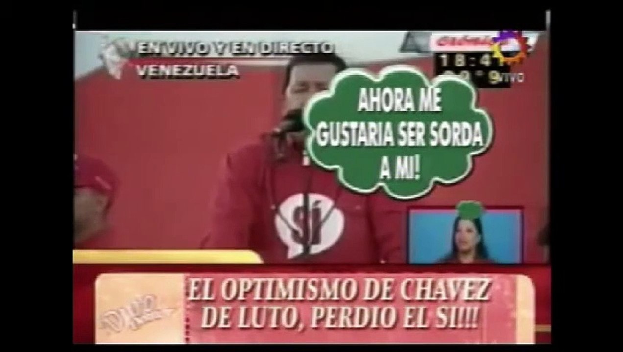 Duro de domar 2007 - Chávez se fue del Cantando por un sueño por el 51% de los votos (03/12/2007)
