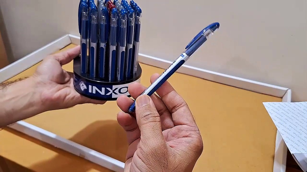 Unboxing and Review of DOMS INXON Pen with a Soft Rubberized Grip for ...