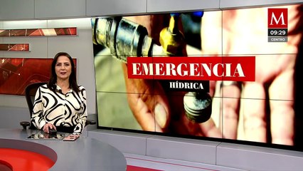 Calibran red para distribución de agua en CdMx; restringen horarios