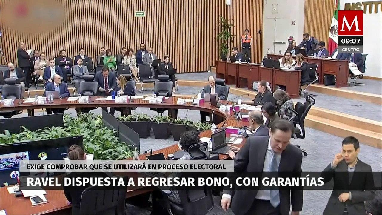 Consejera del INE se dispone a devolver su bono de $325 mil si se usan en elecciones