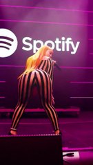 Ice Spice tries to shame a female fan for criticizing her Spotify performance