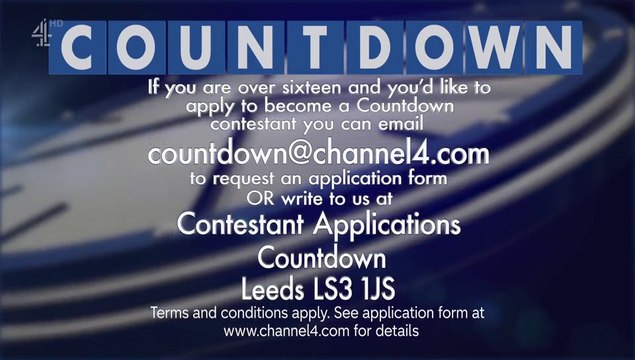 Countdown | Thursday 14th April 2022 | Episode 7740