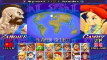 MegamanX-8 vs Rakanishew  - Super Street Fighter II X_ Grand Master Challenge -
