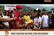 Abanderada la juventud tachirense que se une a la Caravana de la Furia Bolivariana rumbo a Caracas