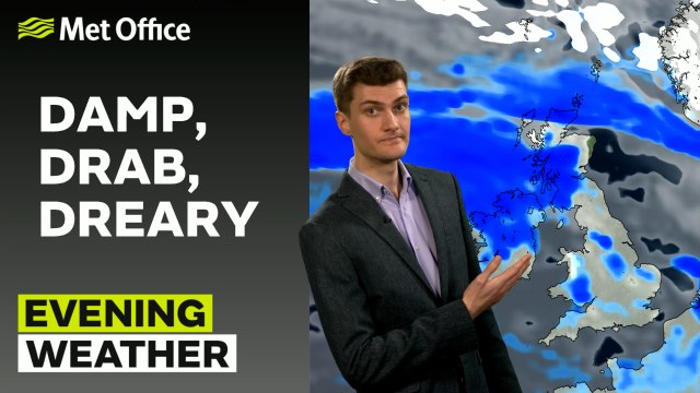 Met Office Evening Weather Forecast 03/02/24 – Turning Cloudier