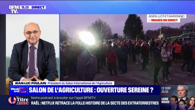 Jean-Luc Poulain, président du Salon de l'Agriculture: Il faut s'attendre à des échanges musclés avec les politiques