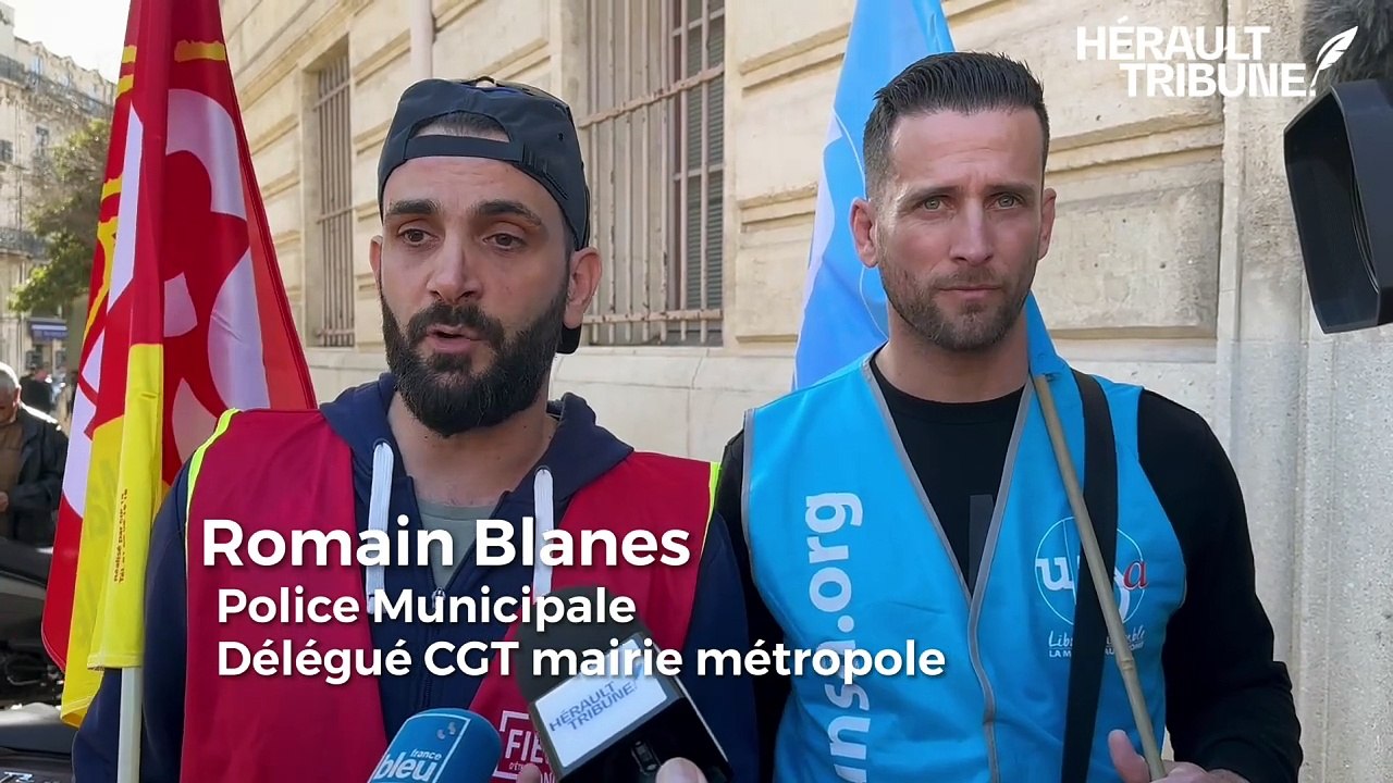 Grève de la police municipale explications avec Romain Blanes délégué CGT et Benoît Fort UNSA