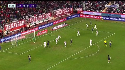 Antalyaspor - Fenerbahçe (1.devre)