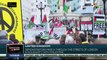 United Kingdom: Demonstrators march through the streets of London in solidarity with Palestine