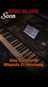 Soon .. Korg PA Live .. Ana Baasha'ak ايقاع لايف .. أنا بعشقك .. ميادة الحناوي