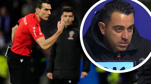 Rajada de Xavi contra los árbitros: Ya no voy a hablar nunca más, pero que nos dejen competir