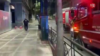 Bomb explodes in front of ministry in Greece